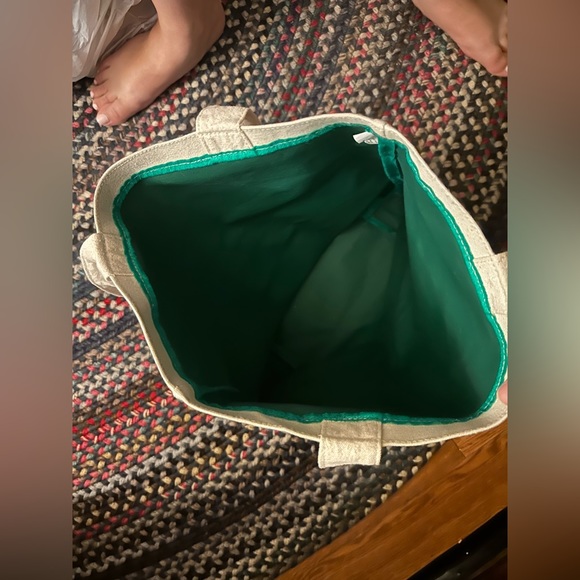 Starbucks Canvas Lined Tote Bag - Picture 3 of 4